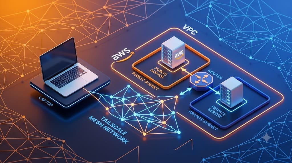 Tailscale Subnet Router Lab - AWS Terraform