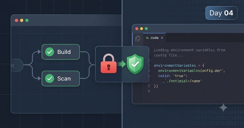 Hari 4: Gitleaks di CI, Refactor Config ke Env Var