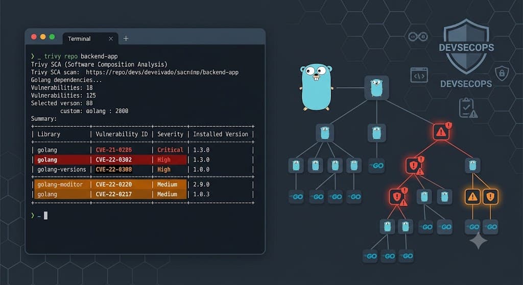 Hari 5: Trivy SCA Scan Nemukan 4 CVE di Golang API