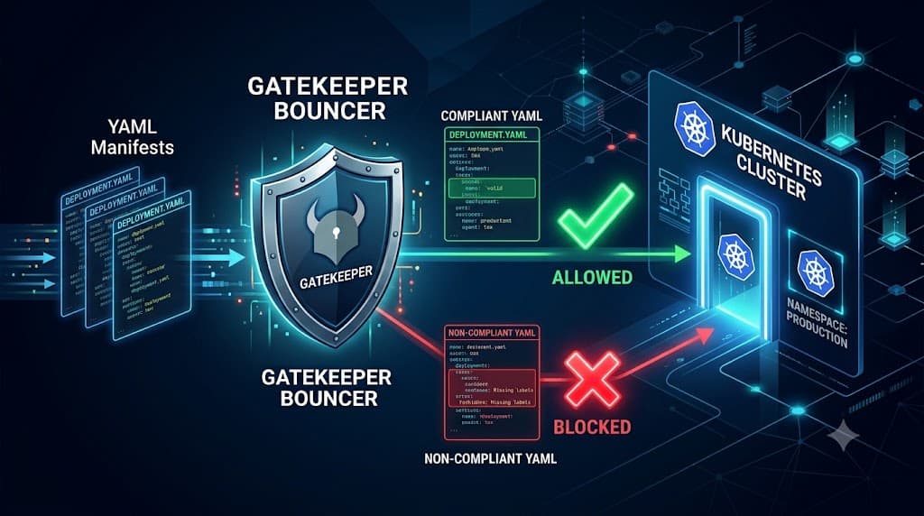 Hari 34: Install OPA Gatekeeper — Bouncer K8s Cluster