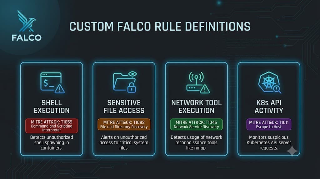 Hari 40: Falco Custom Rules — SecureBank Detection