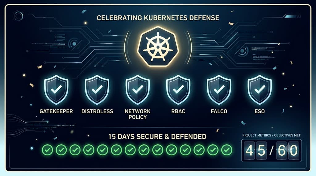 Hari 45: Fase 3 Complete — K8s & Runtime Security