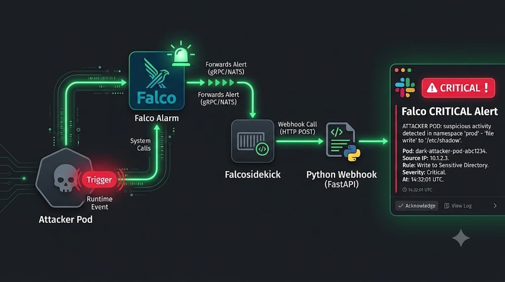 Hari 48: Intelligent Alert Routing — Falco CRITICAL Alerts ke Slack